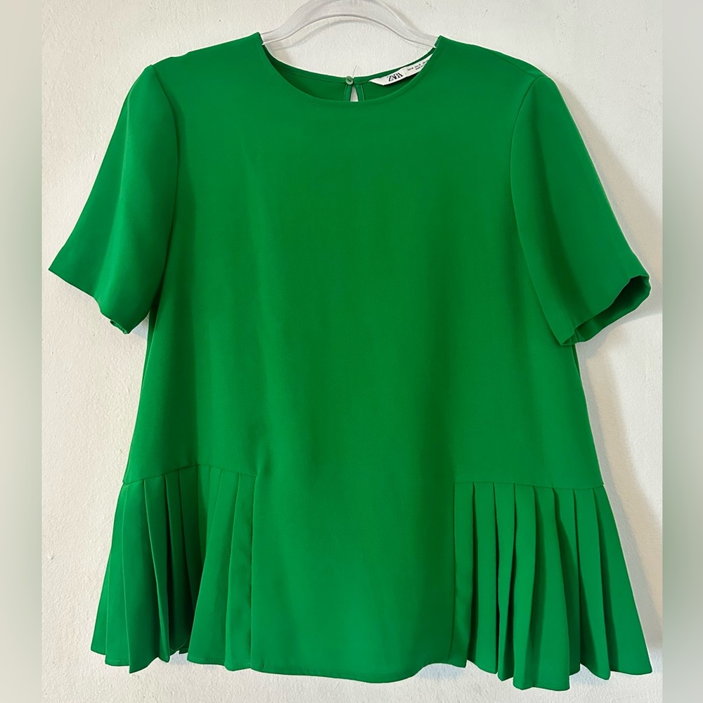 ZARA Green Top